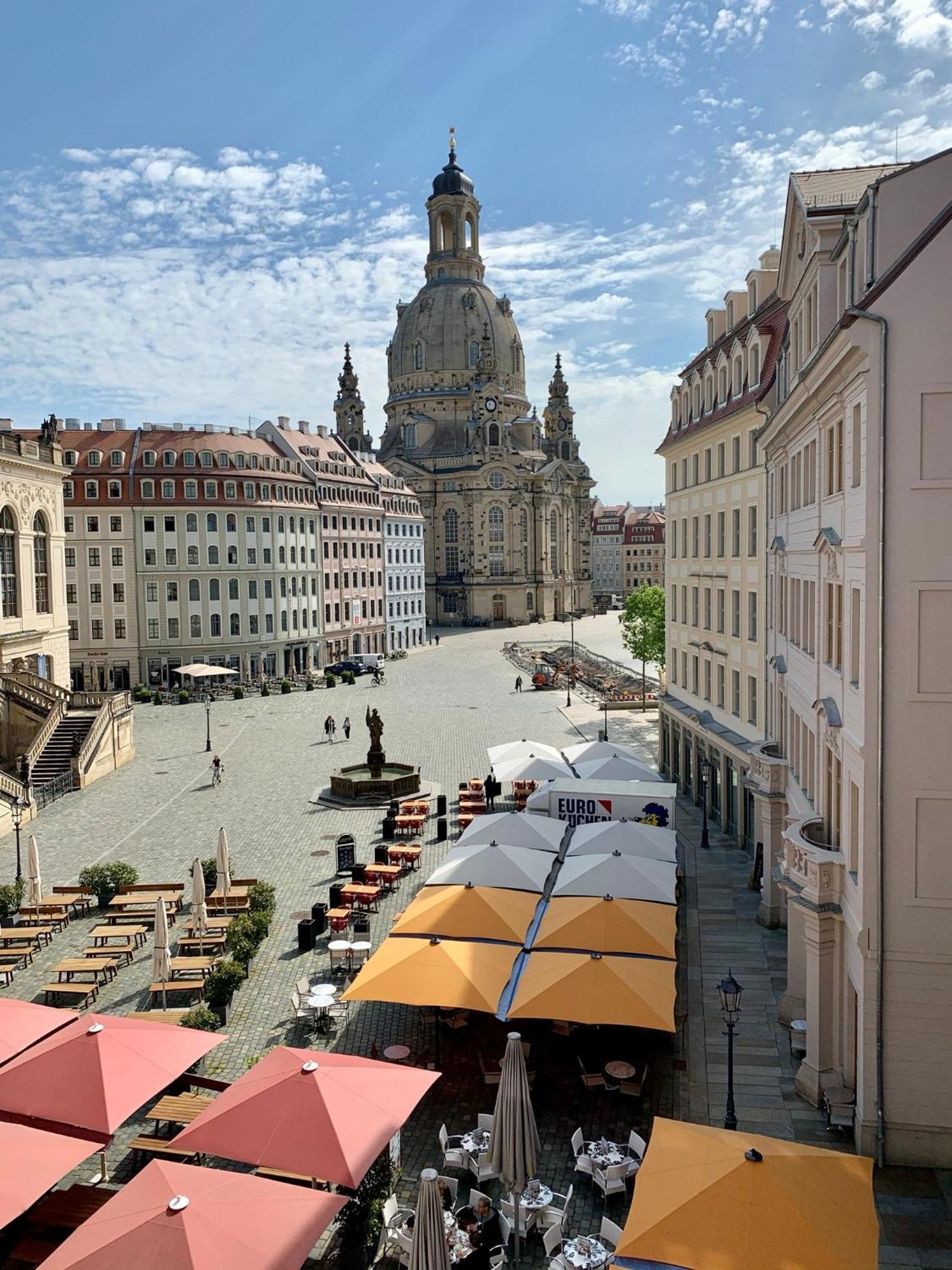Familienapartment An Der Frauenkirche Drážďany Exteriér fotografie